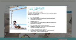 Desktop Screenshot of colorivacanze.it